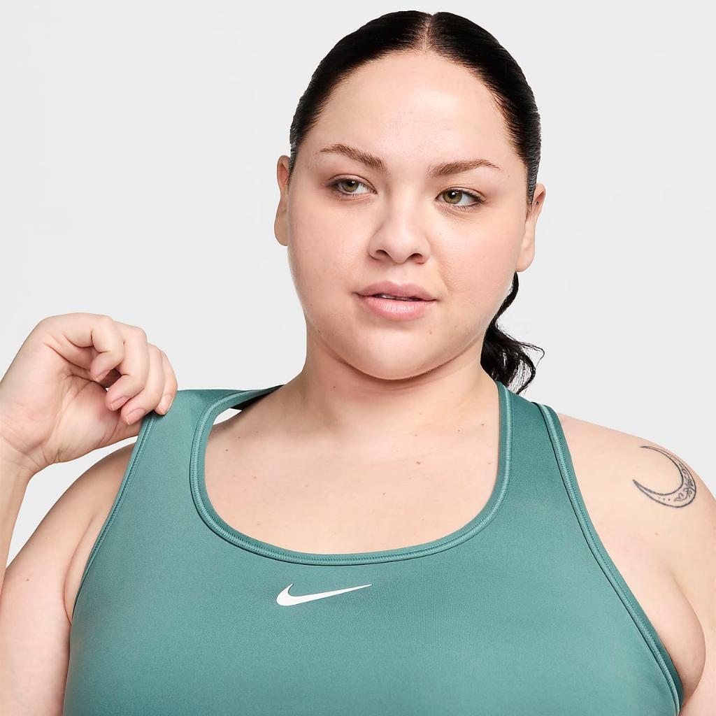 Nike Swoosh Medium Support Women&#039;s Padded Sports Bra (Plus Size) DX6823-361