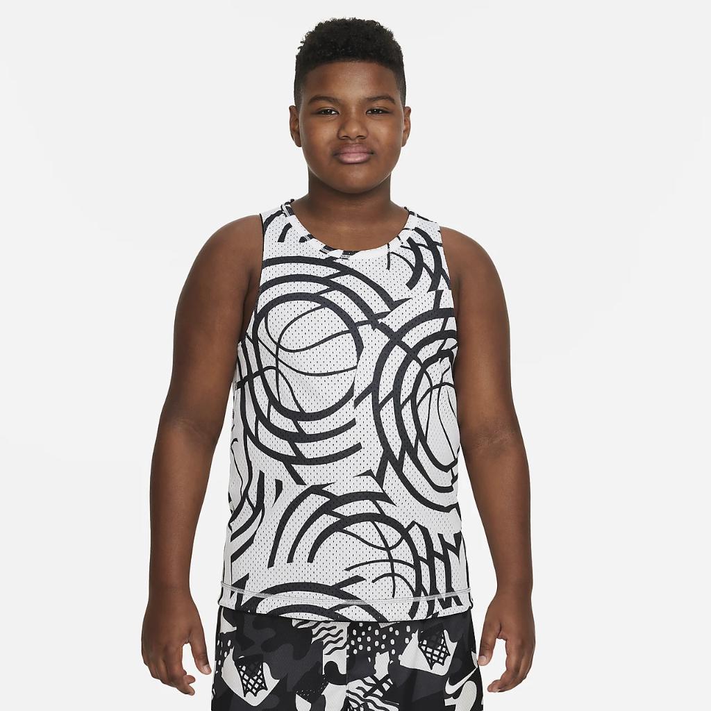 Nike Culture of Basketball Big Kids&#039; (Boys&#039;) Reversible Basketball Jersey (Extended Size) DX6910-010