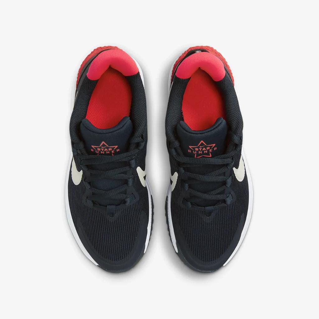 Nike Star Runner 4 Big Kids&#039; Road Running Shoes DX7615-401