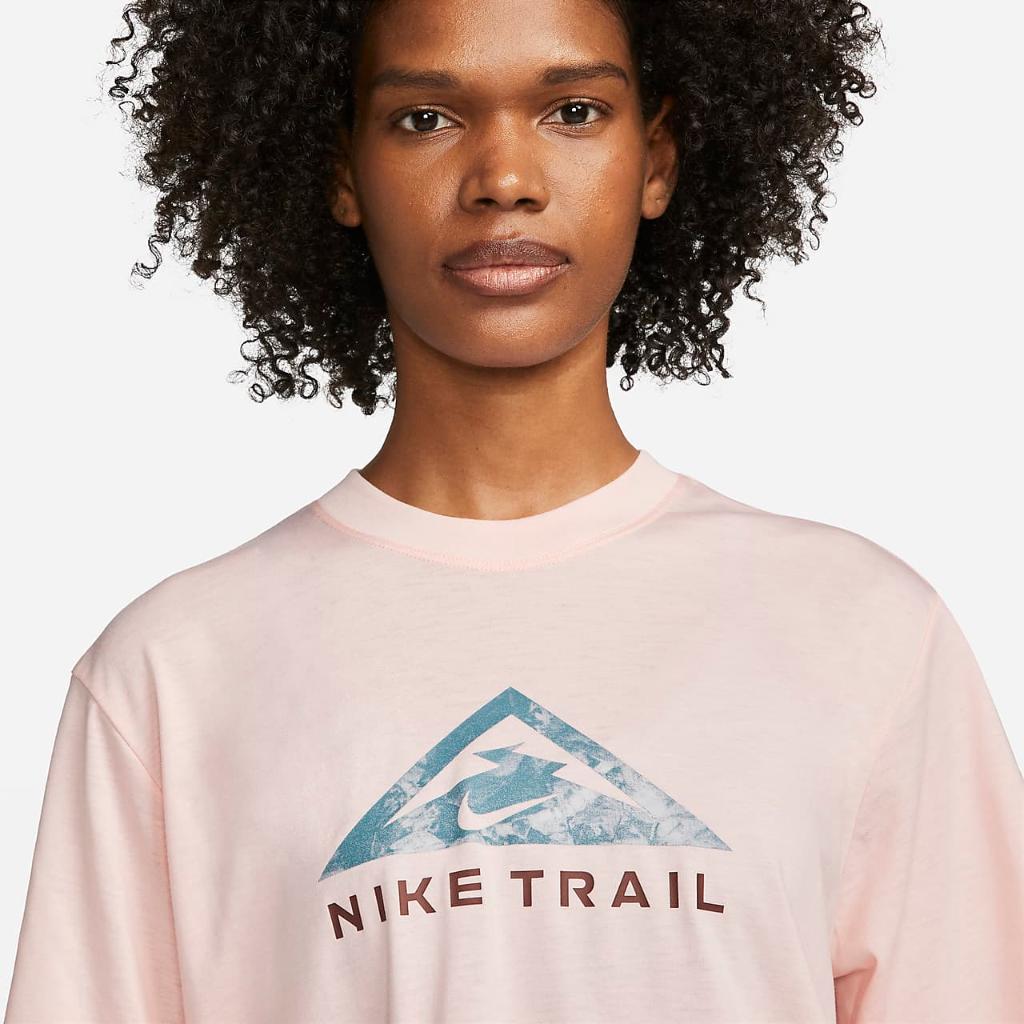 Nike Dri-FIT Trail Women&#039;s Short Sleeve Tee DX7896-624