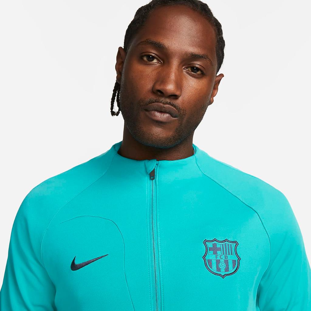 FC Barcelona Academy Pro Third Men&#039;s Nike Soccer Knit Jacket DX8470-300