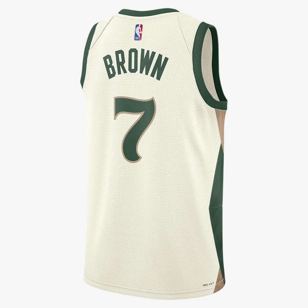 Jaylen Brown Boston Celtics City Edition 2023/24 Men&#039;s Nike Dri-FIT NBA Swingman Jersey DX8488-135