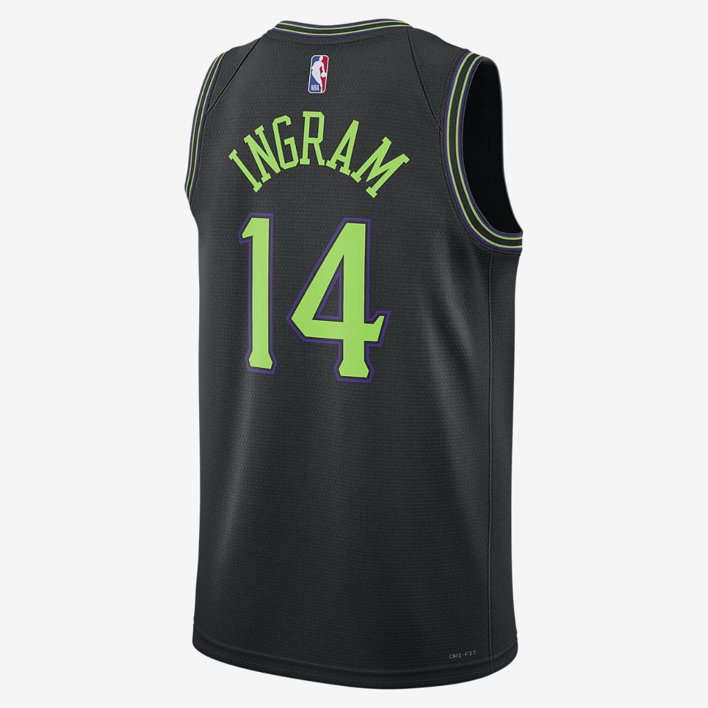 Brandon Ingram New Orleans Pelican City Edition 2023/24 Men&#039;s Nike Dri-FIT NBA Swingman Jersey DX8511-011