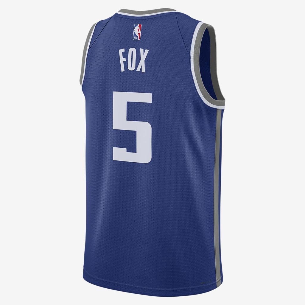 De&#039;Aaron Fox Sacramento Kings City Edition 2023/24 Men&#039;s Nike Dri-FIT NBA Swingman Jersey DX8518-402