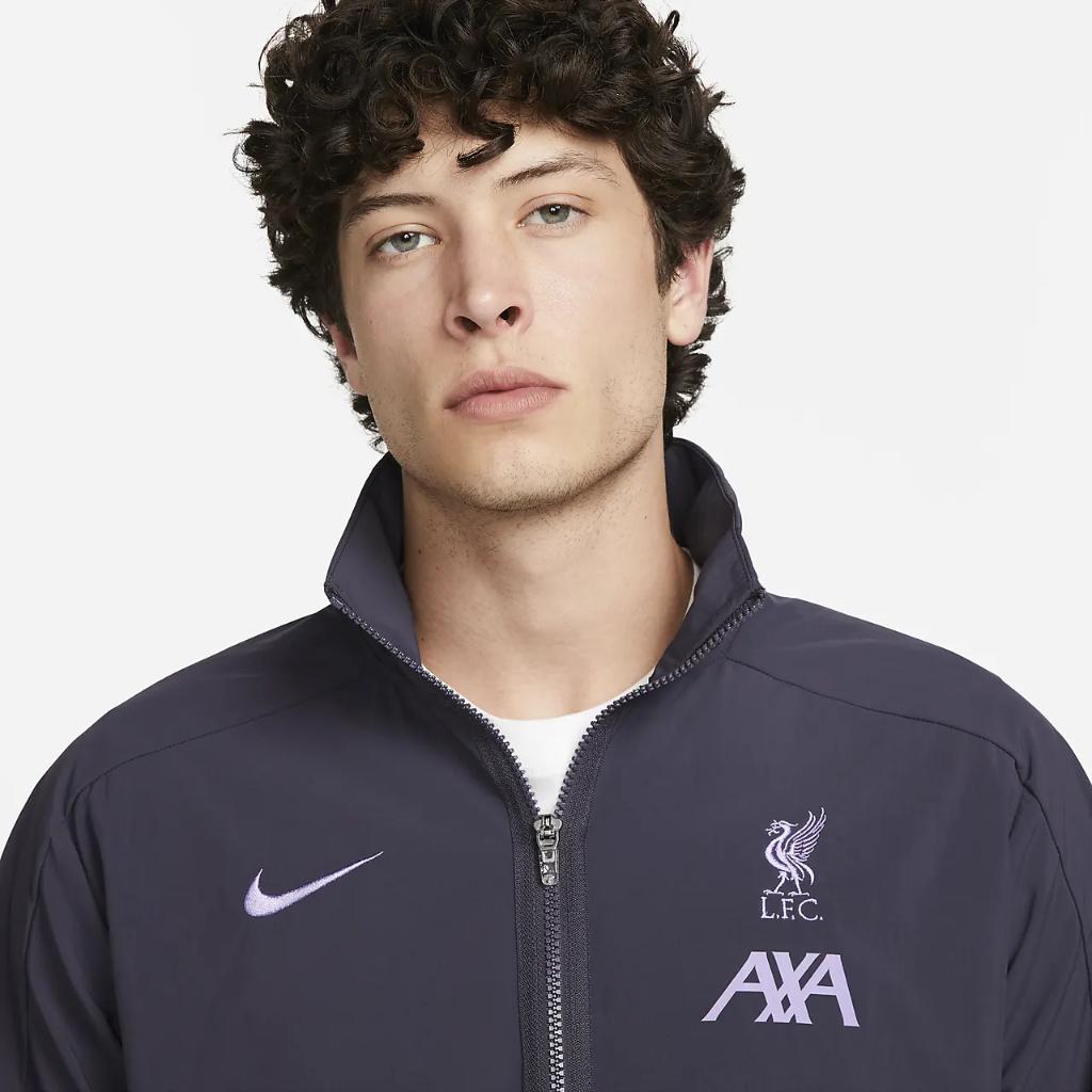 Liverpool FC Revival Third Men&#039;s Nike Soccer Woven Jacket DX8628-015