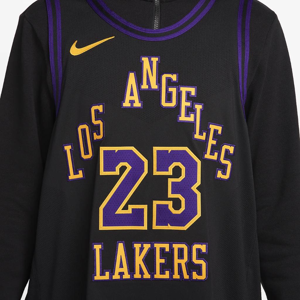 Lebron James Los Angeles Lakers 2023/24 City Edition Men&#039;s Nike Dri-FIT ADV NBA Authentic Jersey DX8763-012