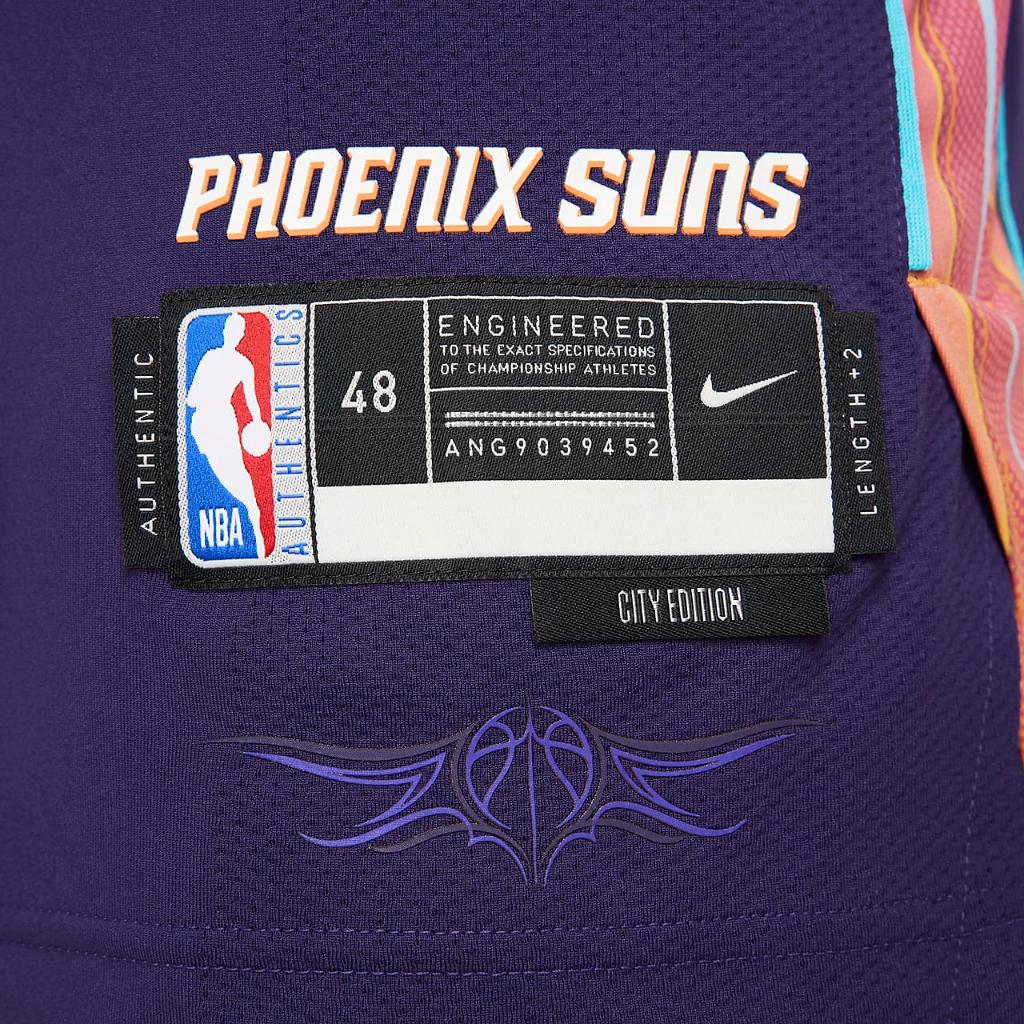 Kevin Durant Phoenix Suns 2023/24 City Edition Men&#039;s Nike Dri-FIT ADV NBA Authentic Jersey DX8773-536