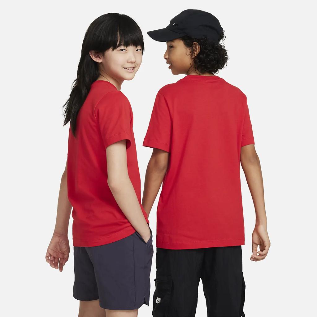 Nike Sportswear Big Kids&#039; T-Shirt DX9522-657