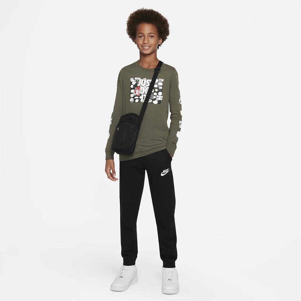 Nike Sportswear Big Kids&#039; Long-Sleeve T-Shirt DX9532-325