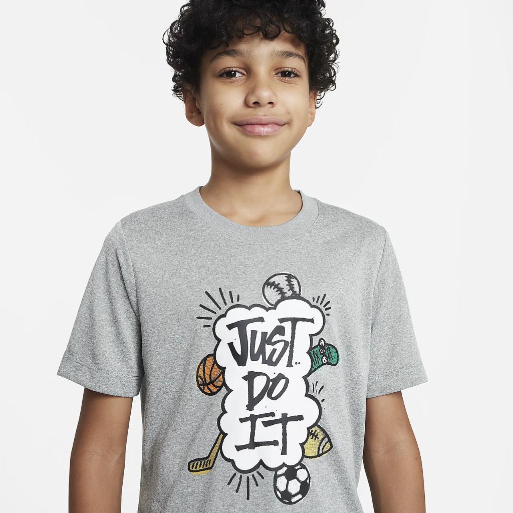 Nike Dri-FIT Big Kids&#039; (Boys&#039;) T-Shirt DX9534-074