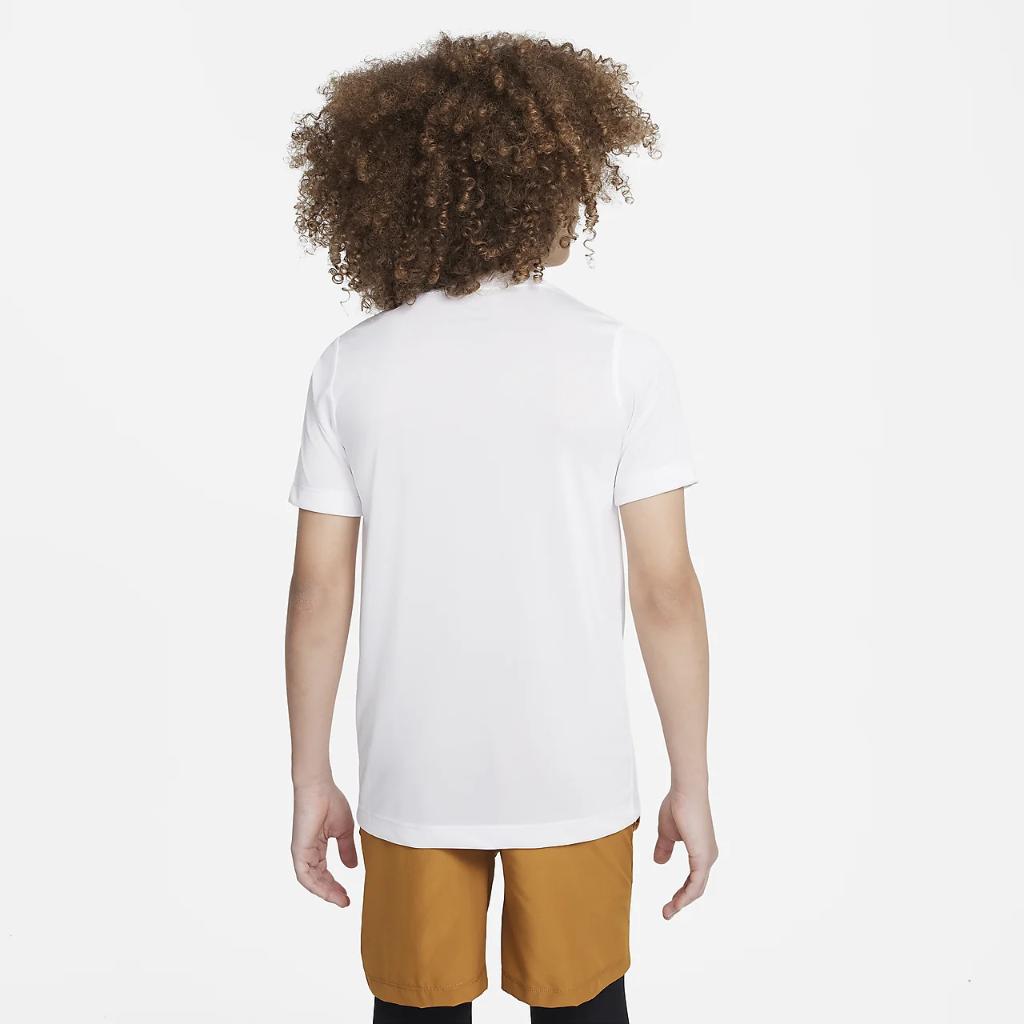 Nike Dri-FIT Big Kids&#039; (Boys&#039;) T-Shirt DX9534-100