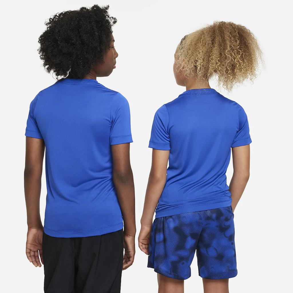 Nike Dri-FIT Legend Big Kids&#039; Training T-Shirt DX9537-480