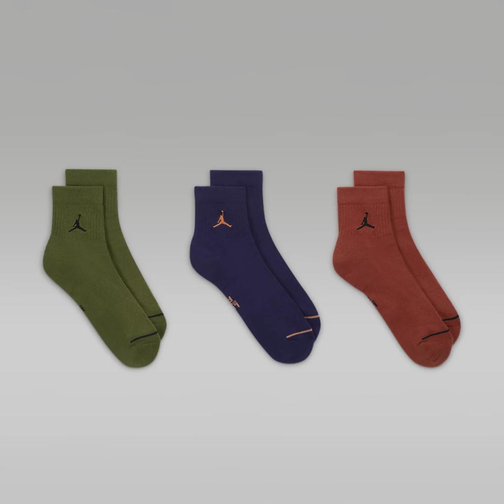 Jordan Everyday Ankle Socks (3 Pairs) DX9655-912