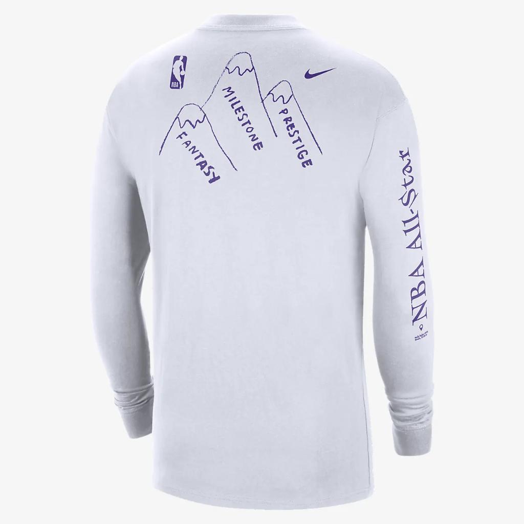 All-Star Courtside Men&#039;s Nike NBA Long-Sleeve Max90 T-Shirt DX9891-100