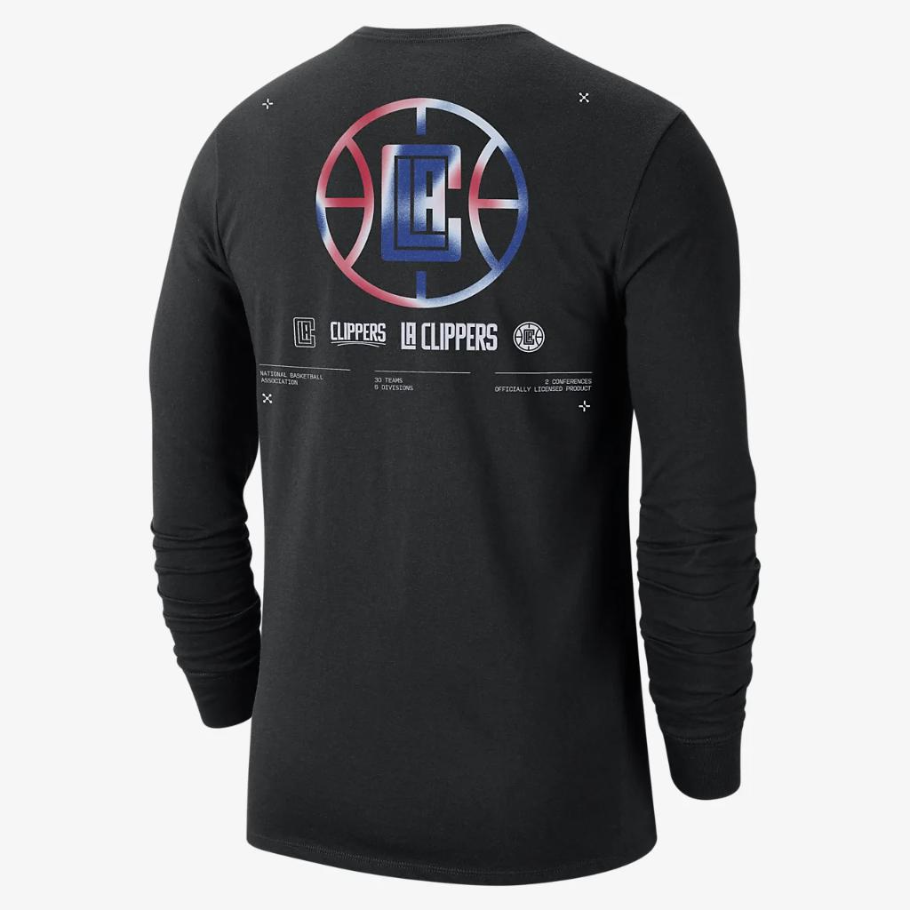 LA Clippers Men&#039;s Nike NBA Long-Sleeve T-Shirt DZ0350-010