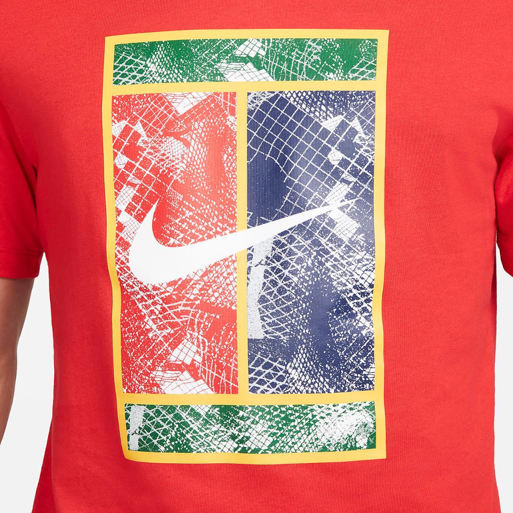 NikeCourt Men&#039;s Tennis T-Shirt DZ2637-657
