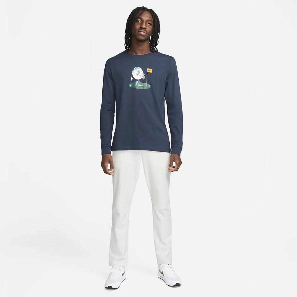 Nike Men&#039;s Long-Sleeve Golf T-Shirt DZ2645-410
