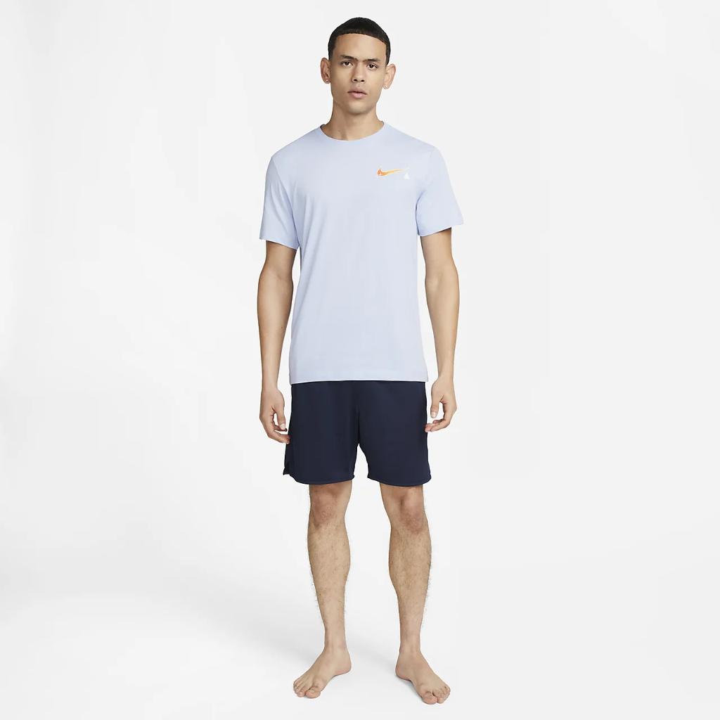 Nike Dri-FIT Men&#039;s Yoga T-Shirt DZ2649-479