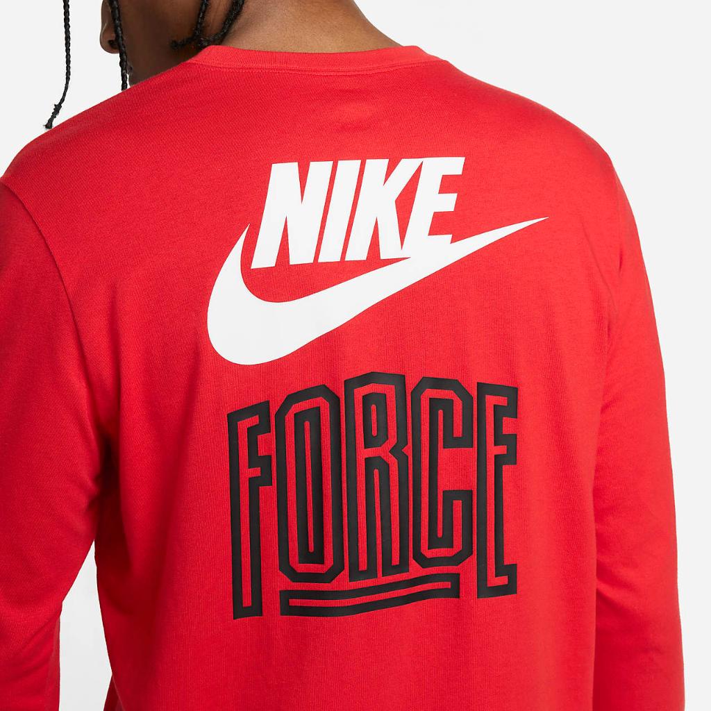 Nike Men&#039;s Long-Sleeve Basketball T-Shirt DZ2689-657