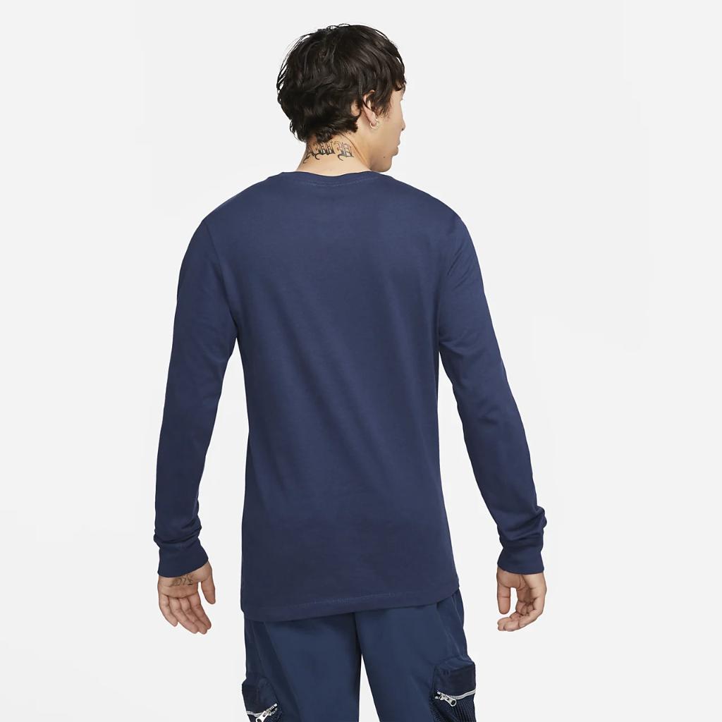 Nike Men&#039;s Long-Sleeve Basketball T-Shirt DZ2700-410