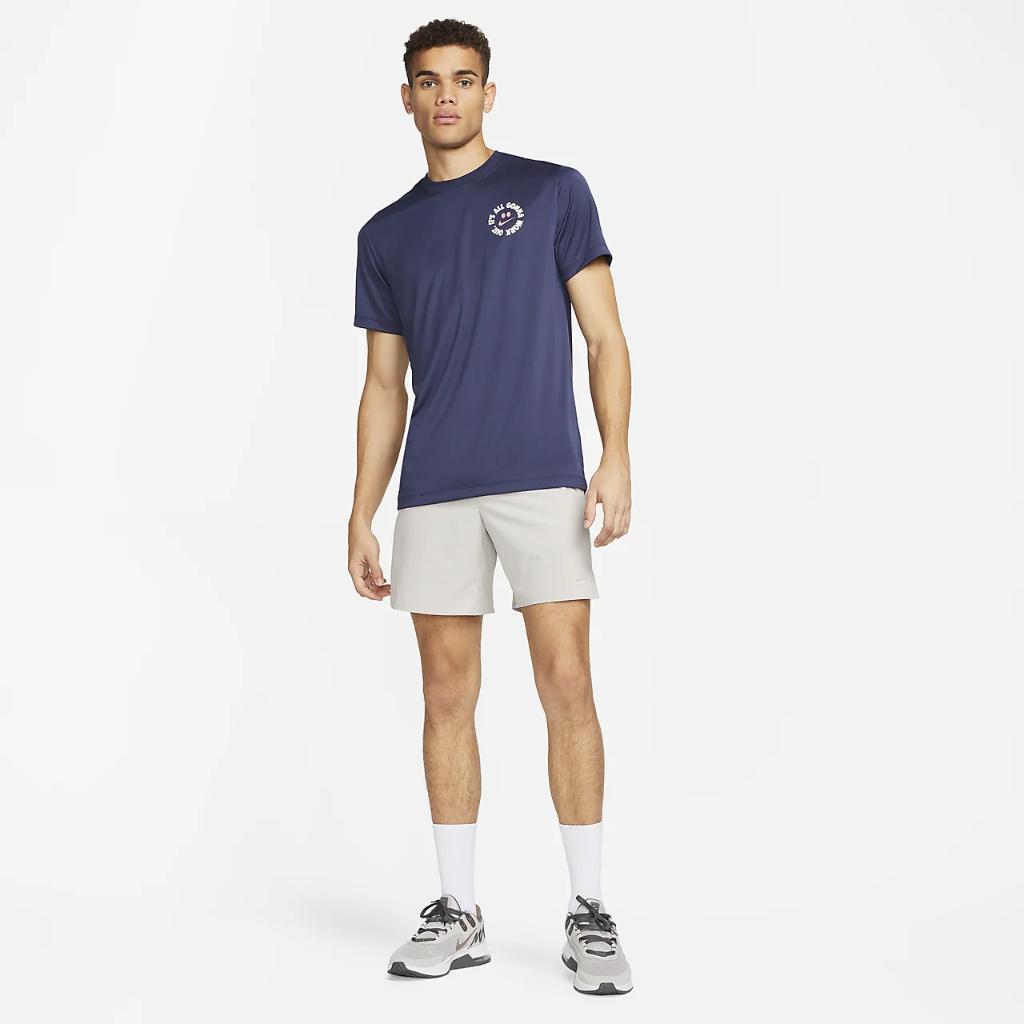 Nike Dri-FIT Men&#039;s Fitness T-Shirt DZ2745-410