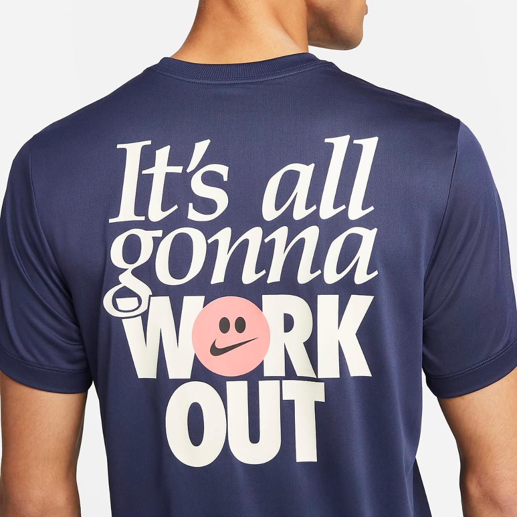 Nike Dri-FIT Men&#039;s Fitness T-Shirt DZ2745-410