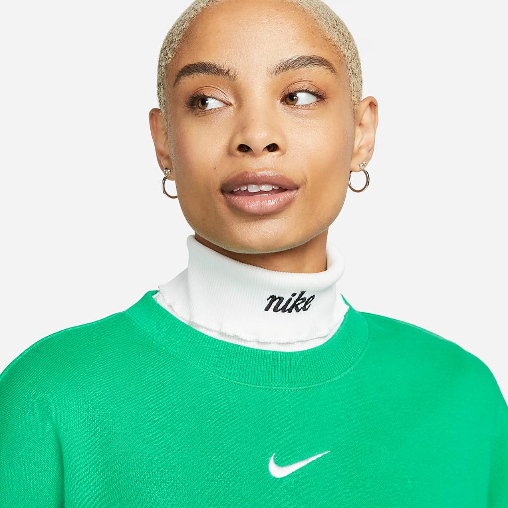 Nike Sportswear Phoenix Fleece Women&#039;s Oversized Crew-Neck Sweatshirt DZ3090-324