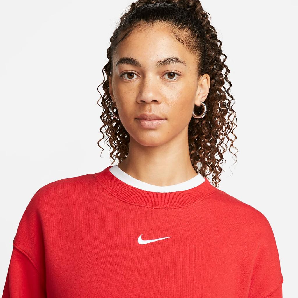Nike Sportswear Phoenix Fleece Women&#039;s Oversized Crew-Neck Sweatshirt DZ3090-657