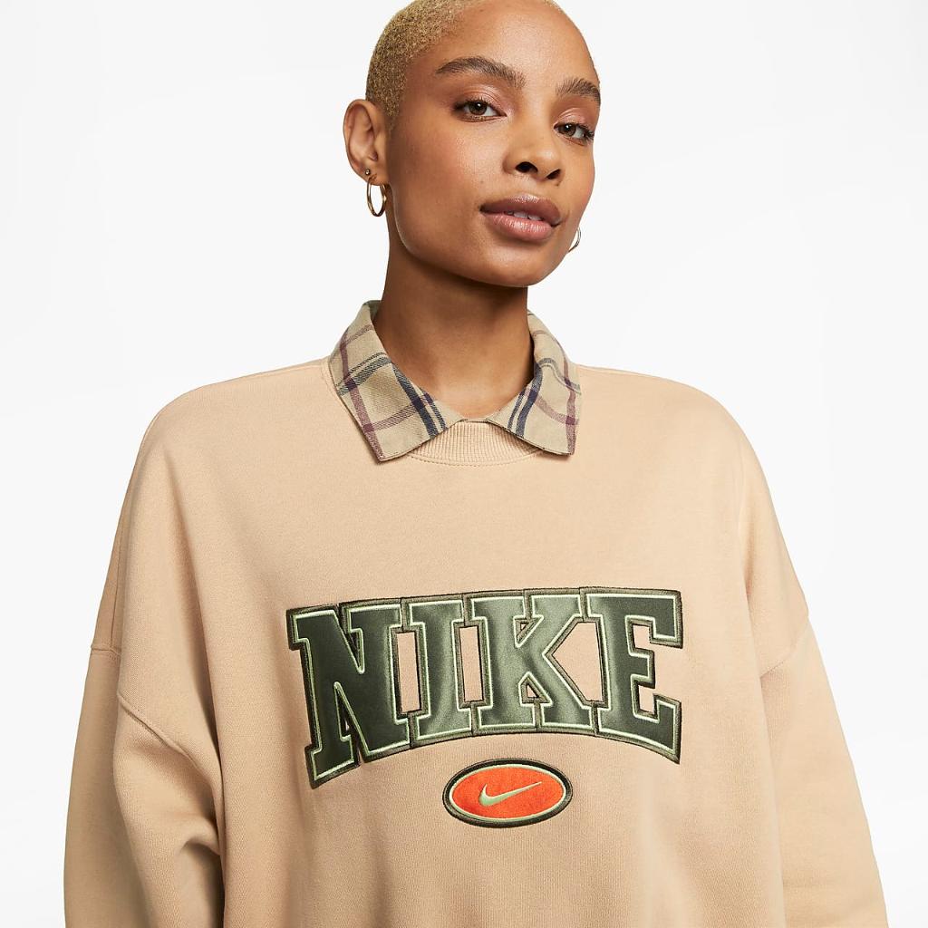 Nike Sportswear Phoenix Fleece City Edition Women&#039;s Over-Oversized Crewneck Sweatshirt DZ3113-200