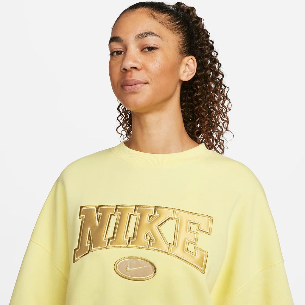Nike Sportswear Phoenix Fleece City Edition Women&#039;s Over-Oversized Crewneck Sweatshirt DZ3113-706