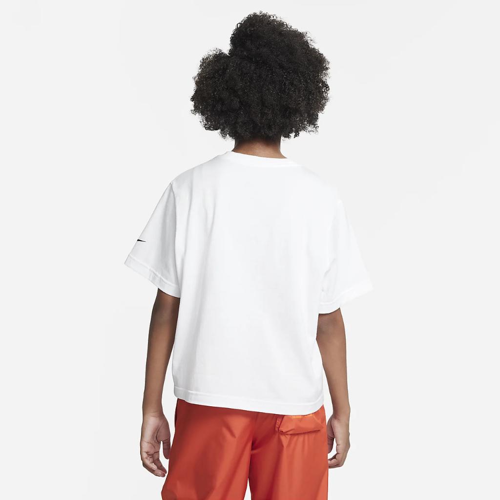 Nike Sportswear Big Kids&#039; (Girls&#039;) T-Shirt DZ3579-100