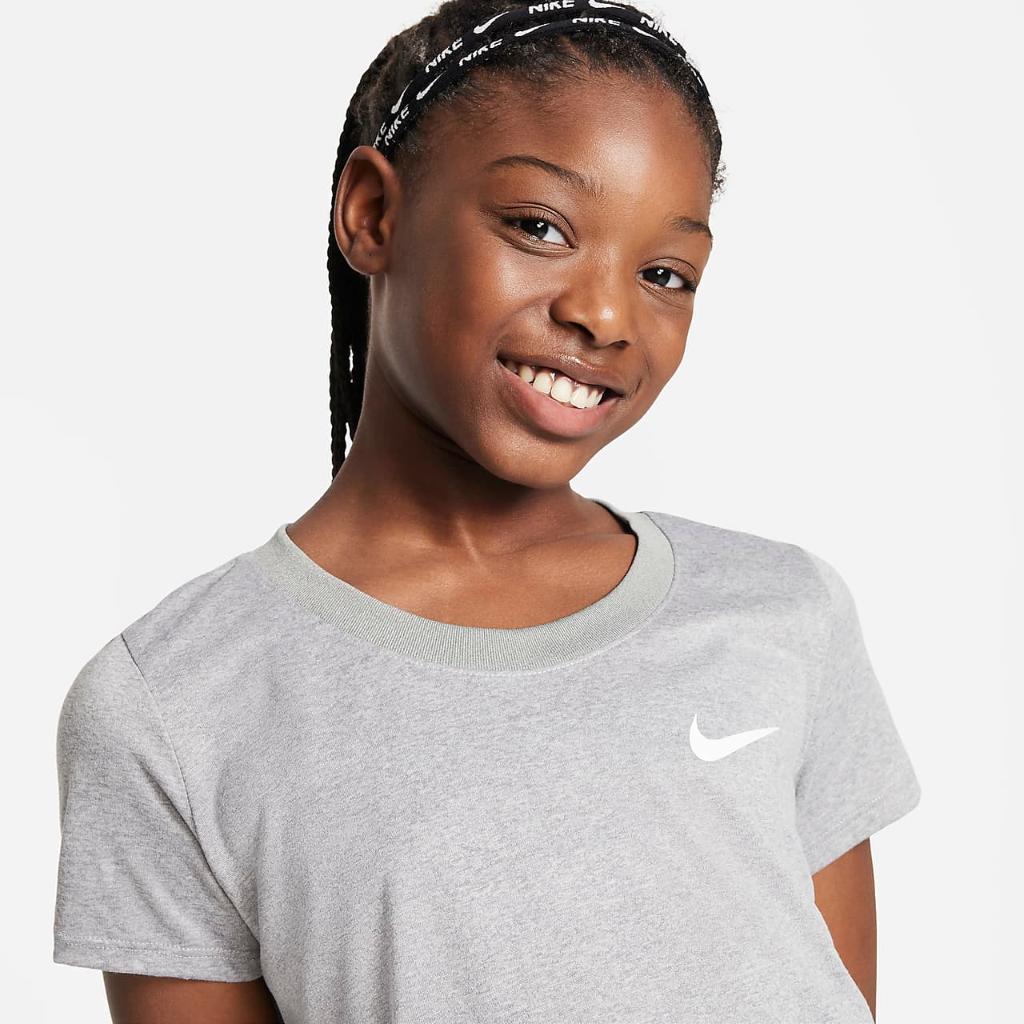 Nike Dri-FIT Big Kids&#039; (Girls&#039;) Training T-Shirt DZ3581-067