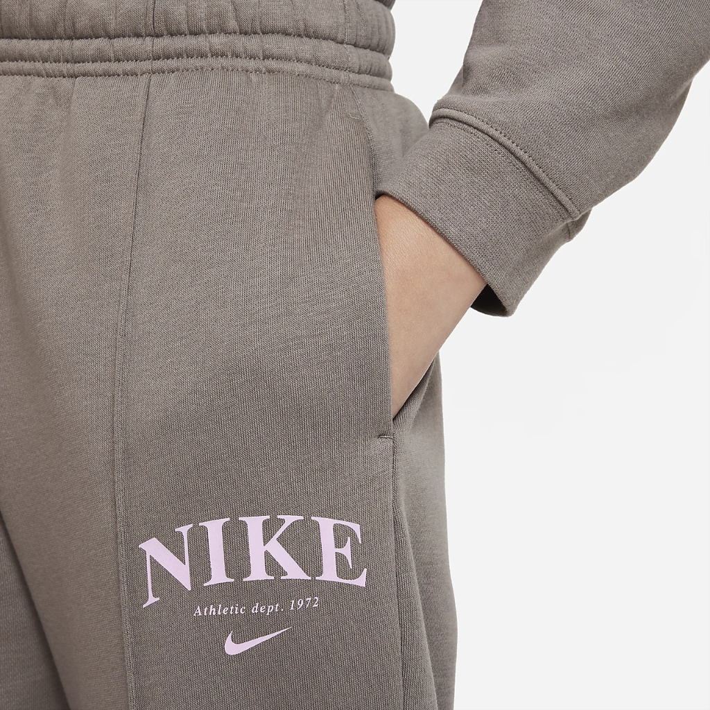 Nike Sportswear Trend Big Kids&#039; (Girls&#039;) Fleece Pants DZ4616-040