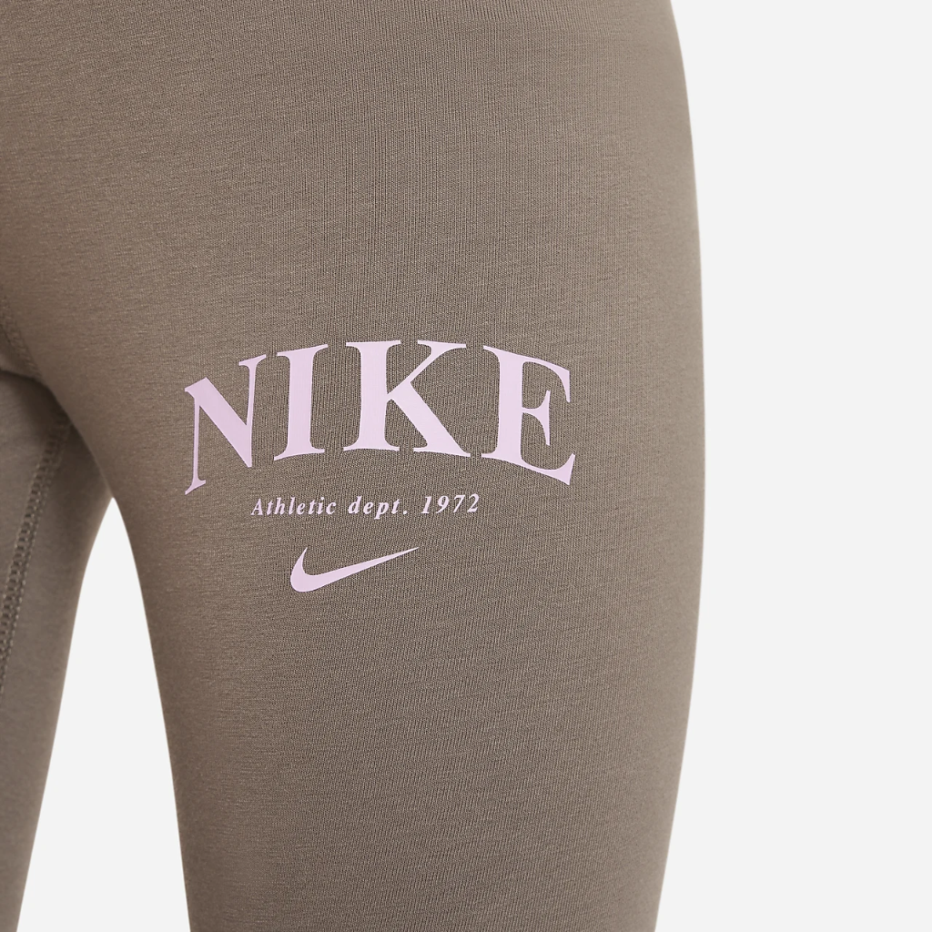 Nike Sportswear Favorites Big Kids&#039; (Girls&#039;) High-Waisted Leggings DZ4617-040