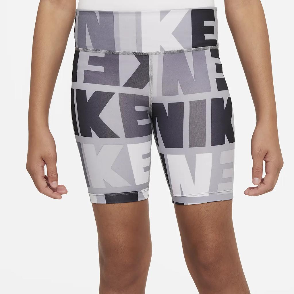 Nike Dri-FIT One Big Kids&#039; (Girls&#039;) Biker Shorts DZ4623-077
