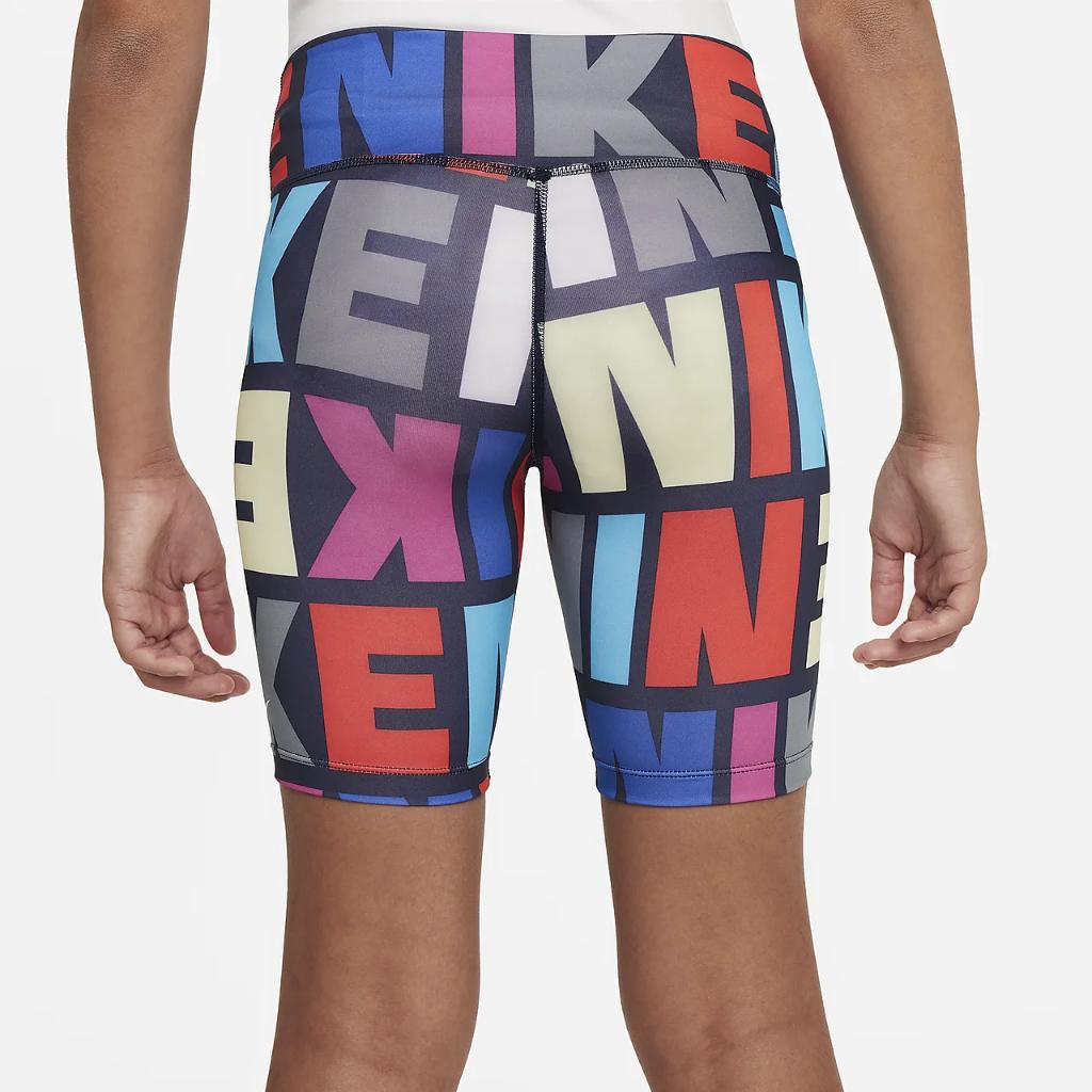 Nike Dri-FIT One Big Kids&#039; (Girls&#039;) Biker Shorts DZ4623-451