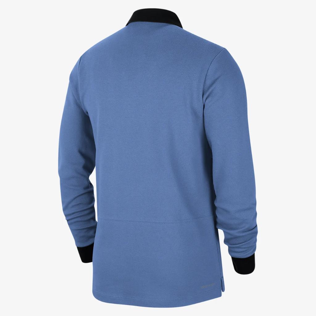 UNC Men&#039;s Nike Dri-FIT College Long-Sleeve Polo DZ5121-448