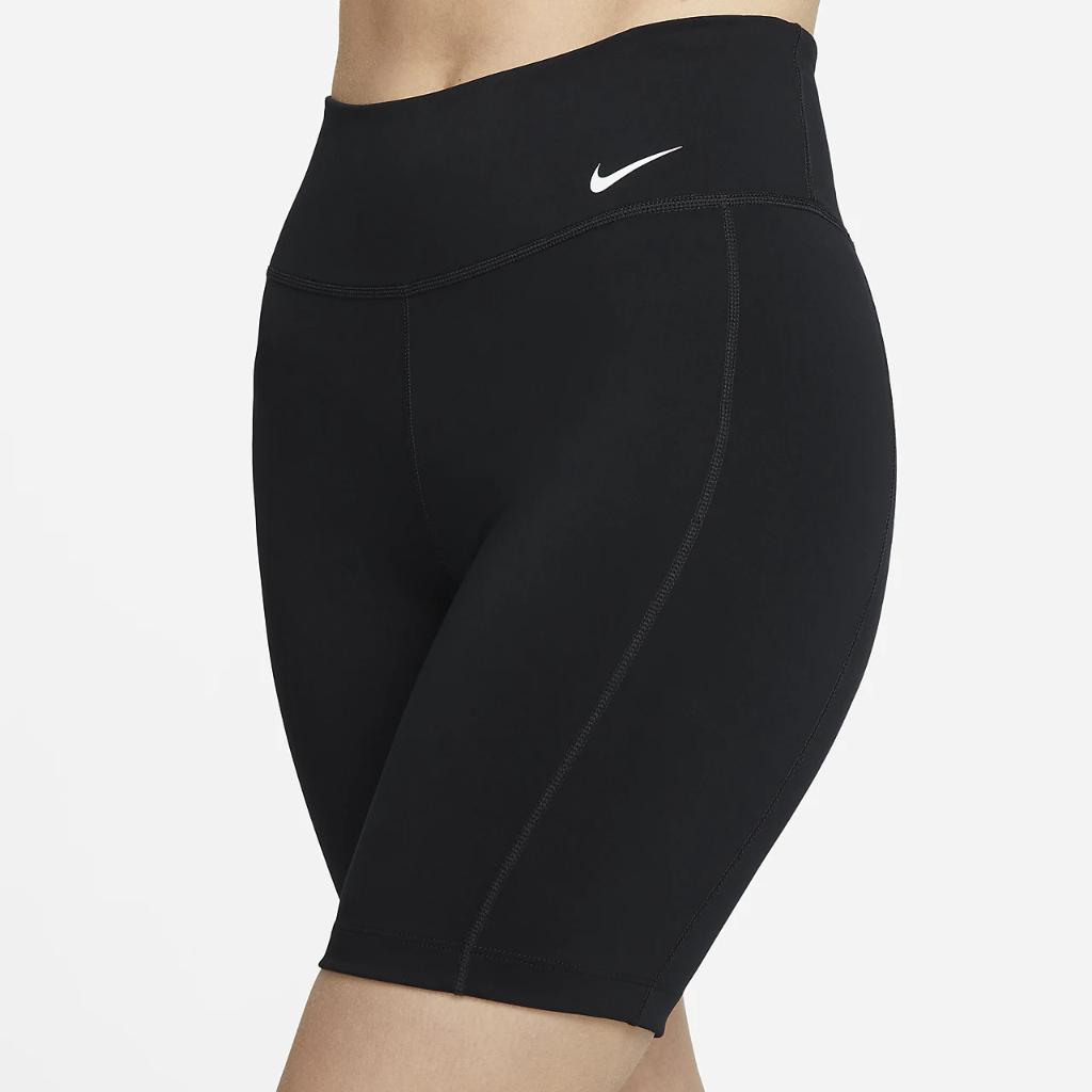 Nike One Leak Protection: Period Women&#039;s Mid-Rise 7&quot; Biker Shorts DZ5312-010