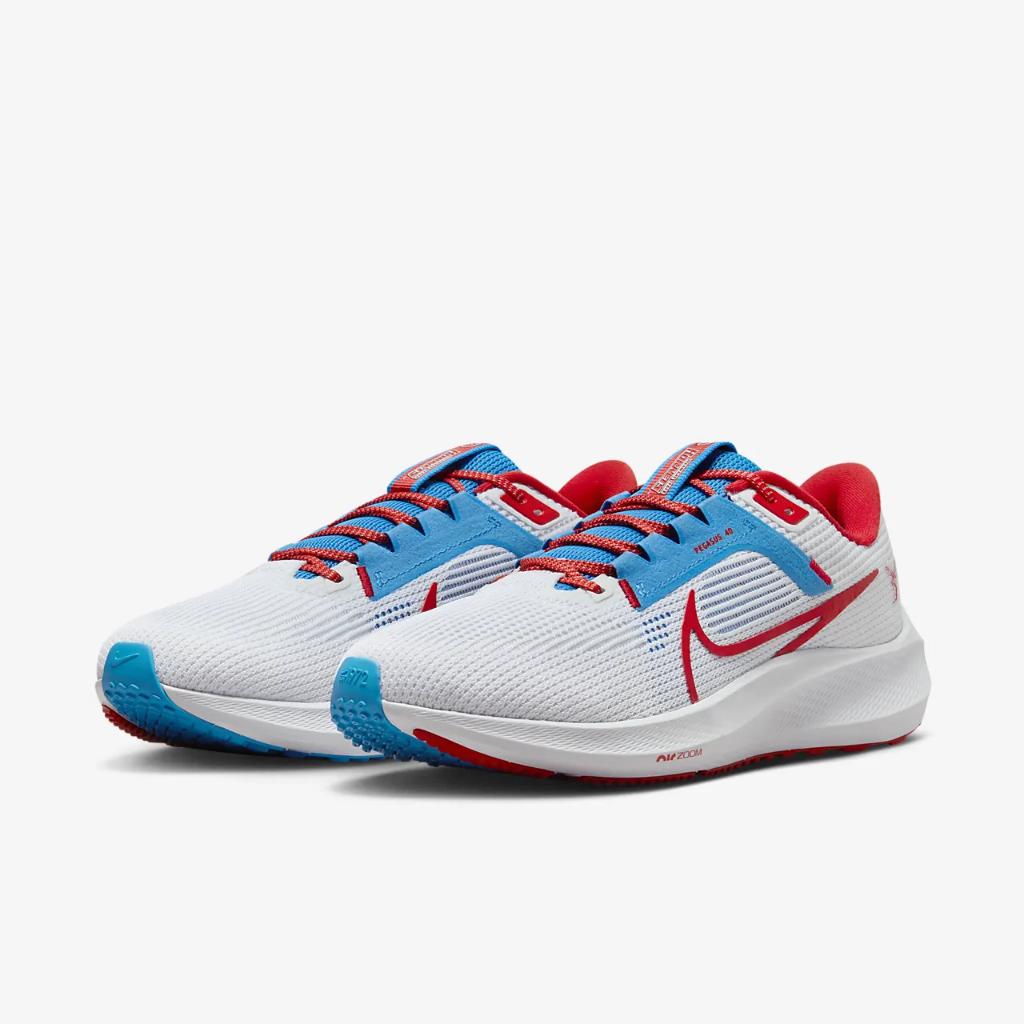 Nike Pegasus 40 (Delaware State) Men&#039;s Road Running Shoes DZ5955-100