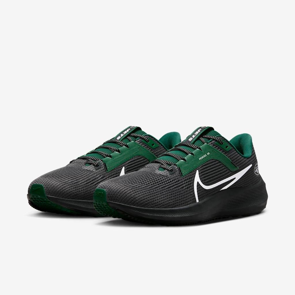 Nike Pegasus 40 (NFL New York Jets) Men&#039;s Road Running Shoes DZ5960-001
