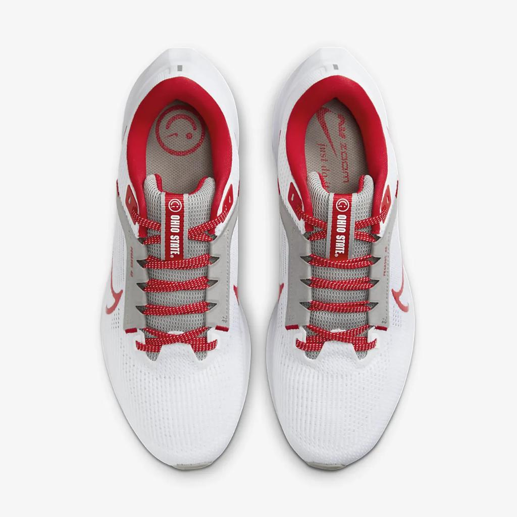 Nike Pegasus 40 (Ohio State) Men&#039;s Road Running Shoes DZ5969-100