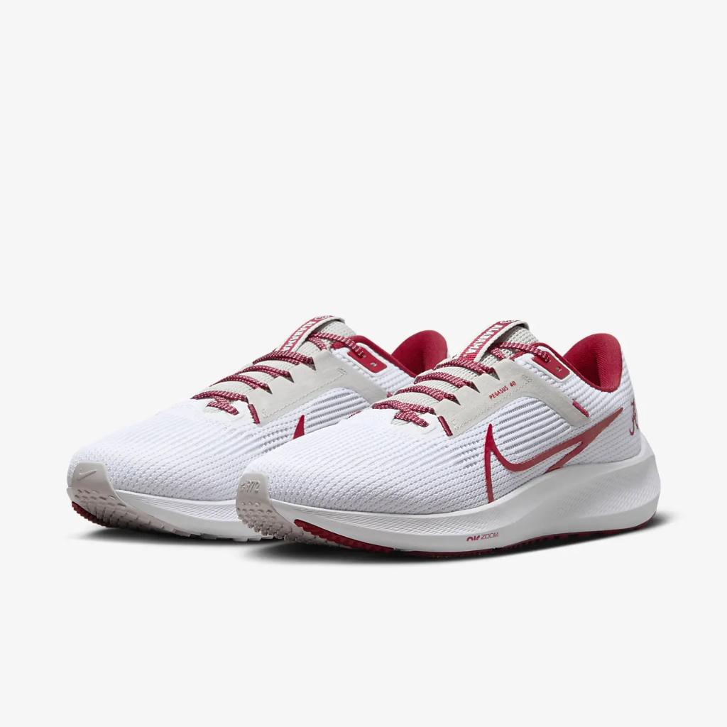 Nike Pegasus 40 (Alabama) Men&#039;s Road Running Shoes DZ5972-100