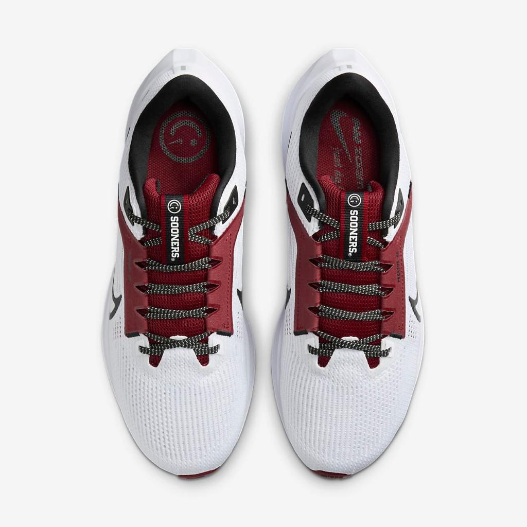 Nike Pegasus 40 (Oklahoma) Men&#039;s Road Running Shoes DZ5984-100