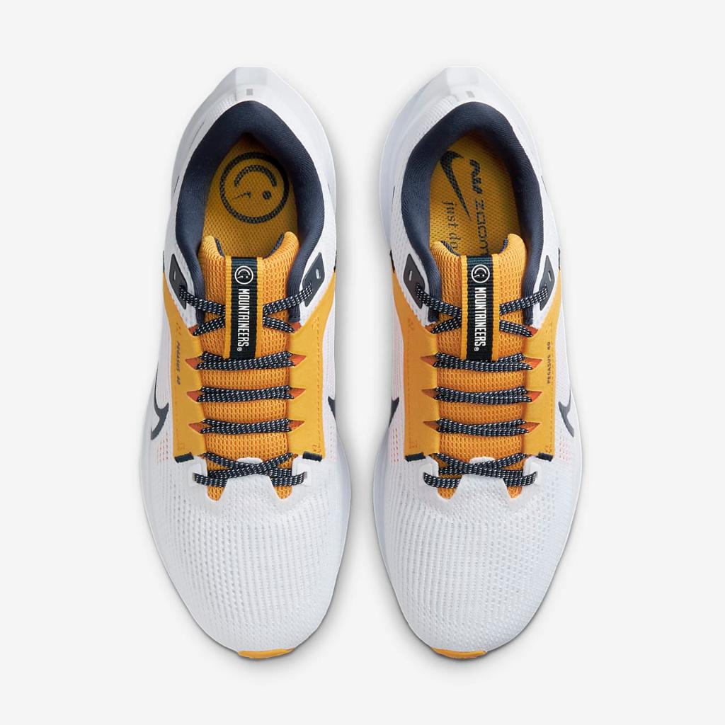 Nike Pegasus 40 (West Virginia) Men&#039;s Road Running Shoes DZ6005-100