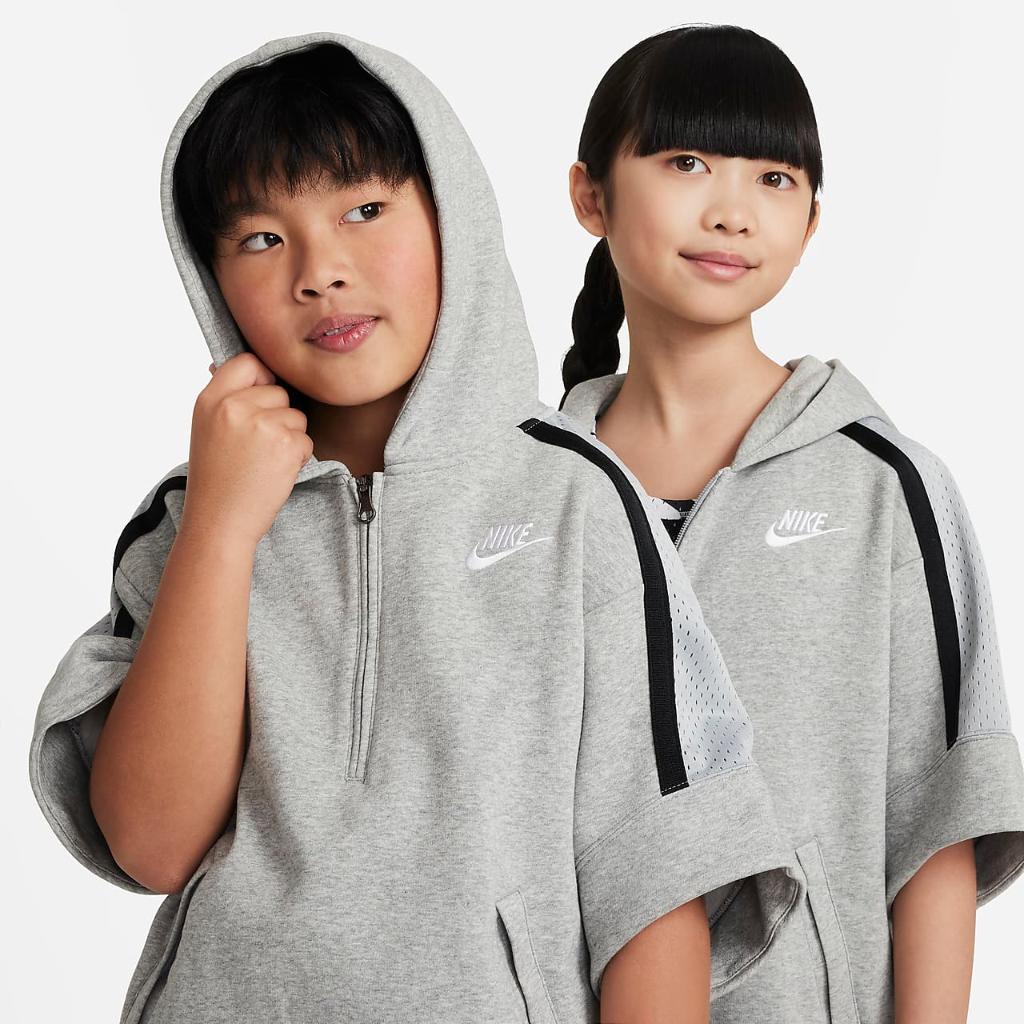 Nike Culture of Basketball Big Kids&#039; (Boys&#039;) Short-Sleeve Basketball Hoodie FB1063-063