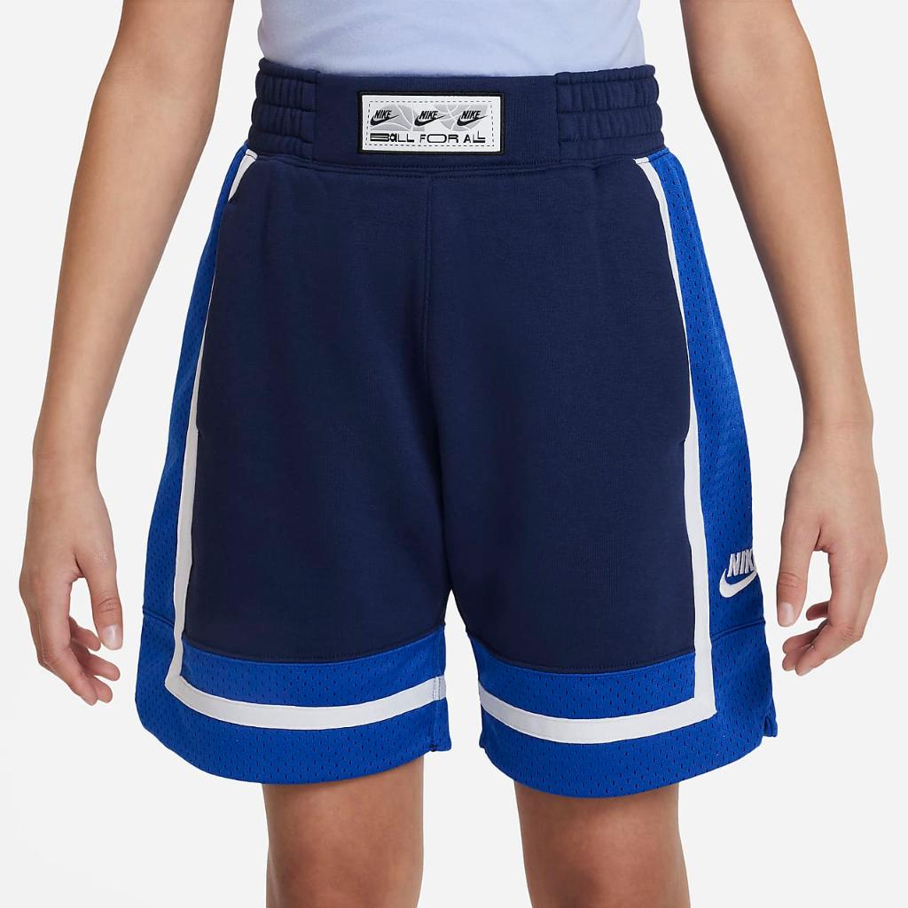 Nike Culture of Basketball Big Kids&#039; (Boys&#039;) Fleece Basketball Shorts FB1065-410