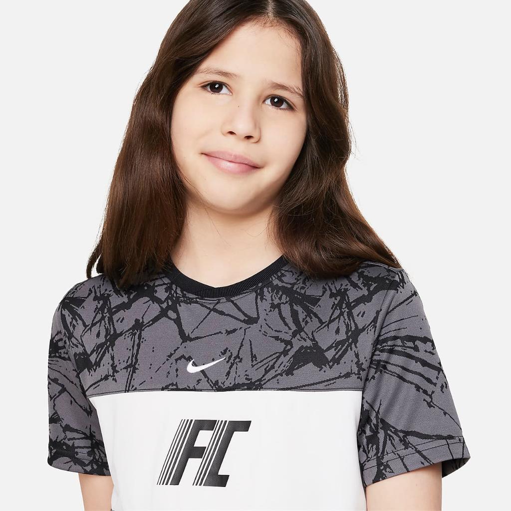 Nike F.C. Dri-FIT Big Kids&#039; Soccer Jersey FB1070-068