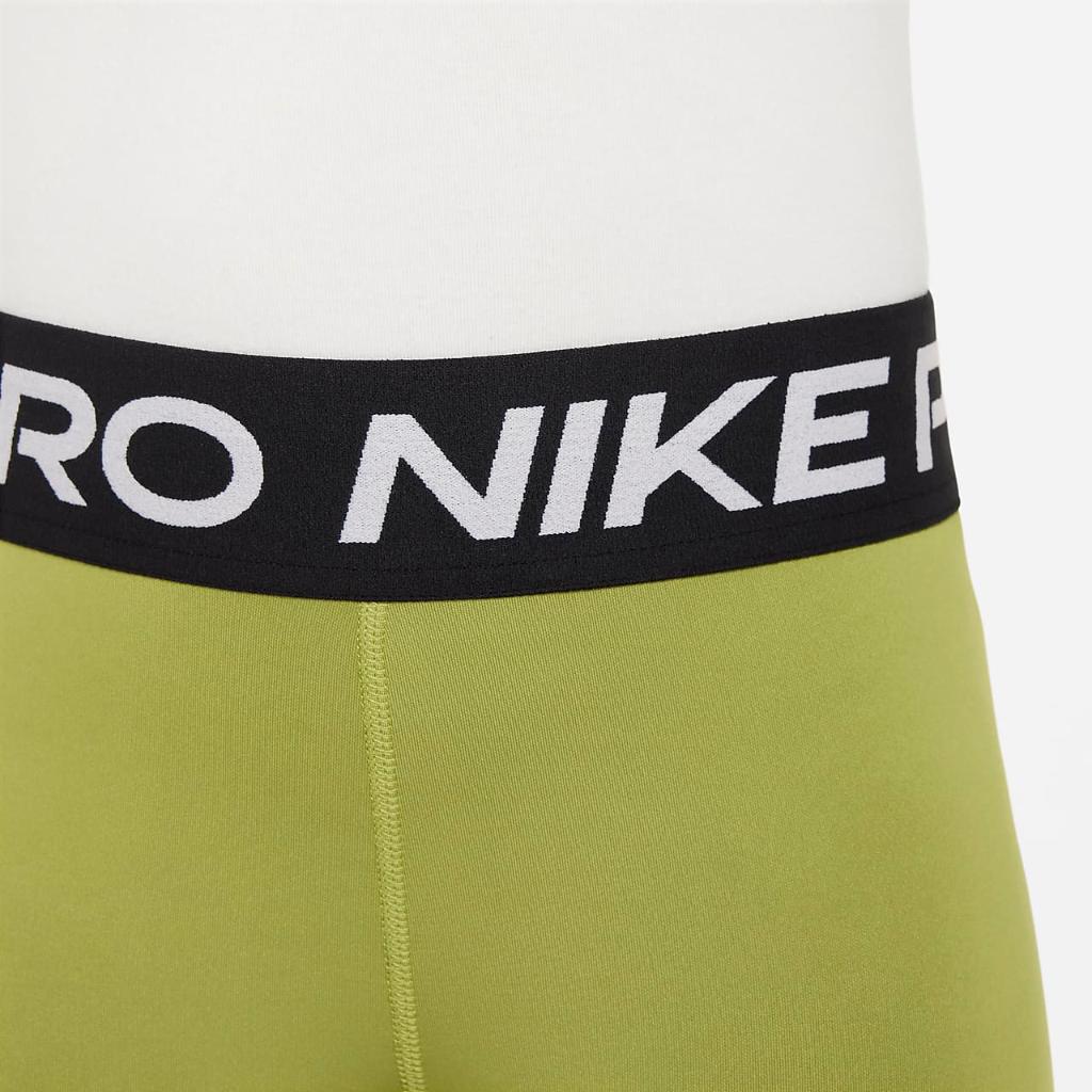 Nike Pro Big Kids&#039; (Girls&#039;) Dri-FIT 5&quot; Shorts FB1081-377