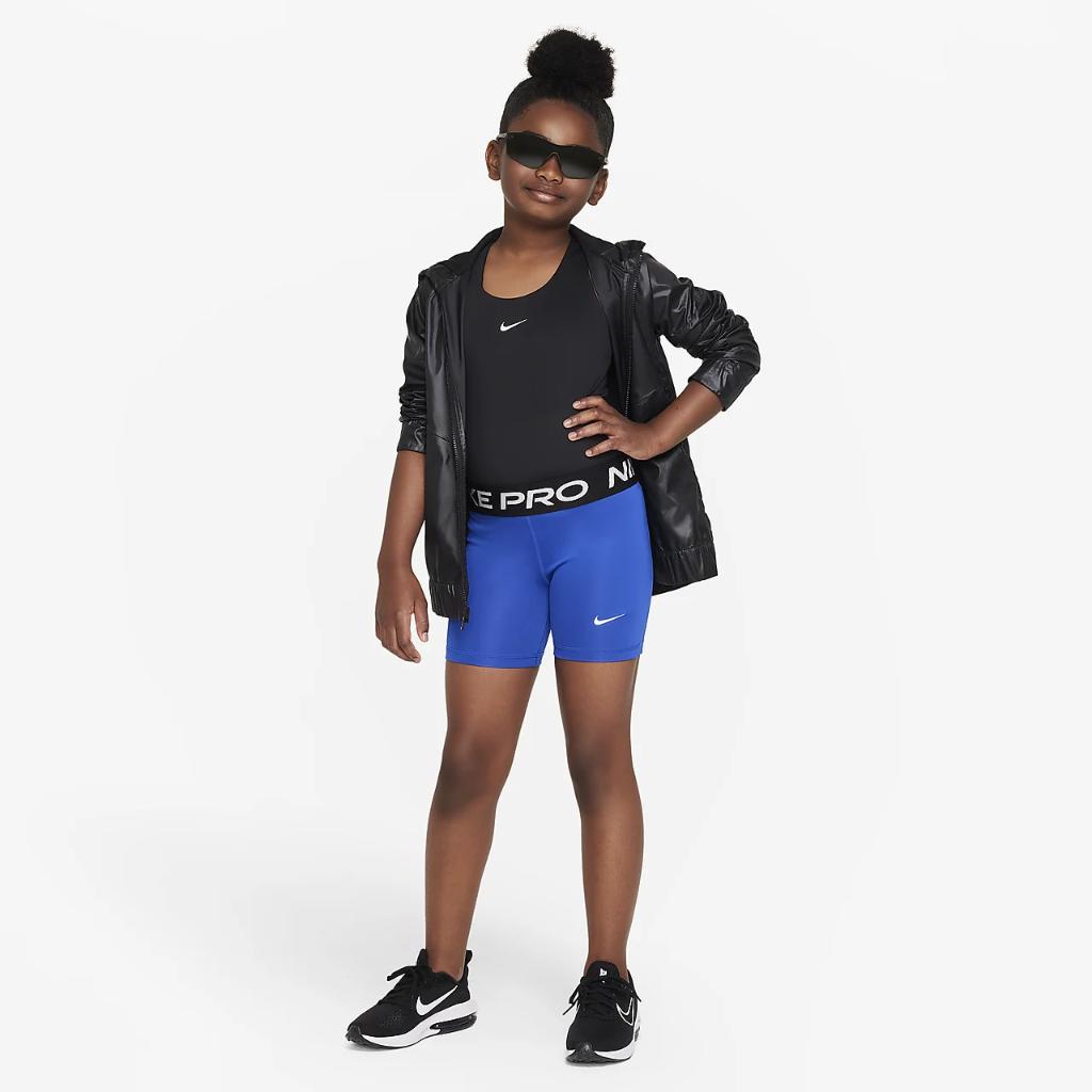 Nike Pro Big Kids&#039; (Girls&#039;) Dri-FIT 5&quot; Shorts FB1081-480
