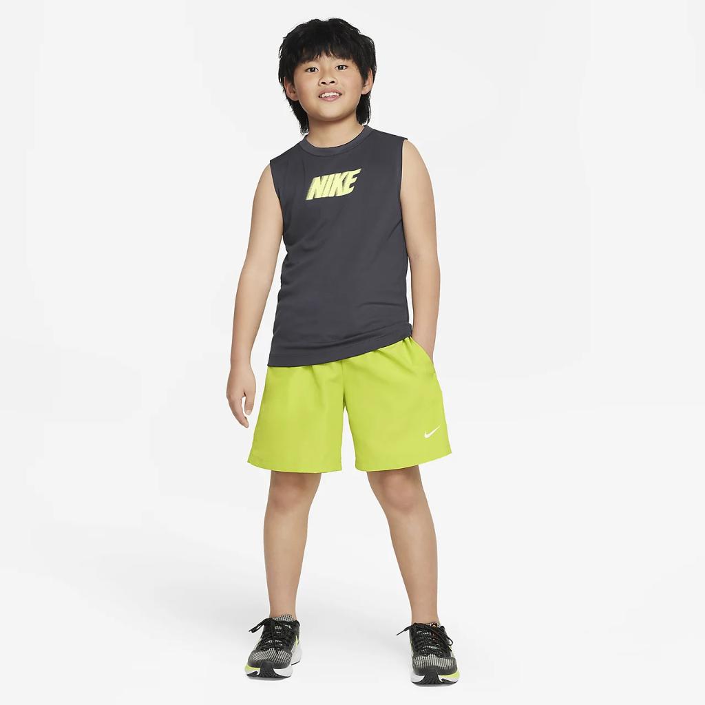 Nike Dri-FIT Multi+ Big Kids&#039; (Boys&#039;) Sleeveless Training Top FB1281-015